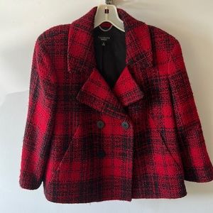 Talbots Plaid Jacket
